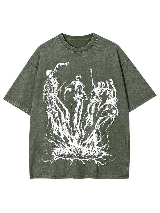 Rise from the Flames Washed Tshirt