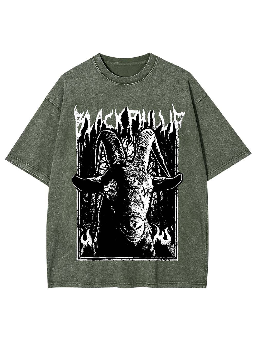 Black Phillip Washed Tshirt