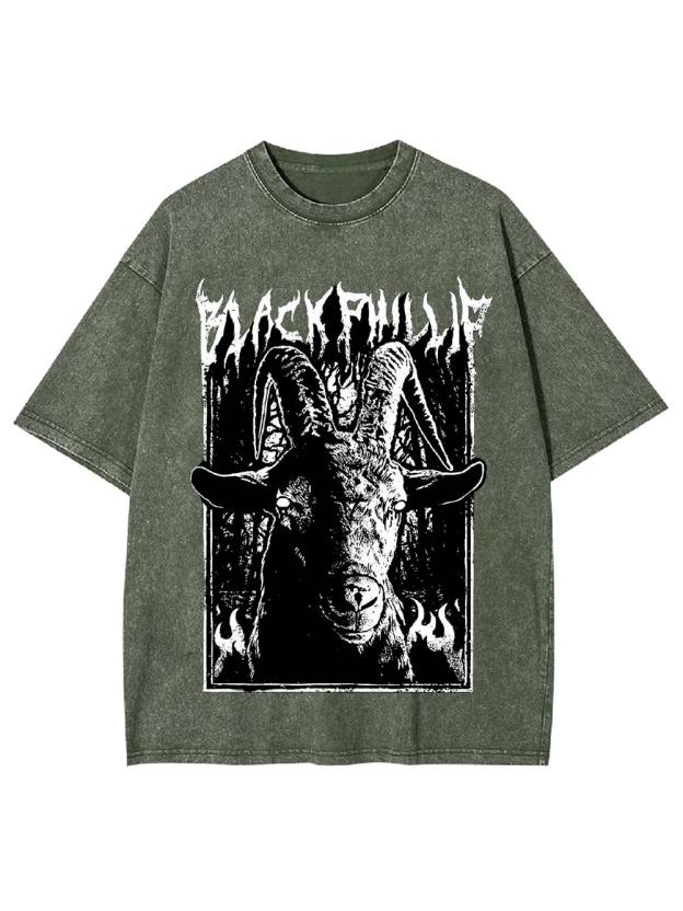 Black Phillip Washed Tshirt