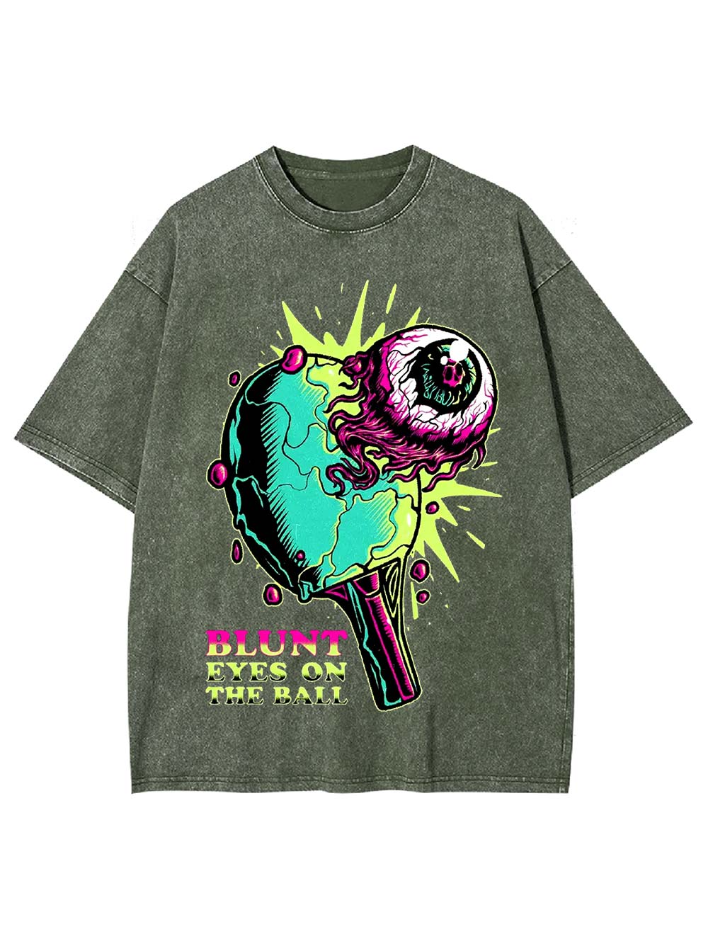 Blunt Eyes On The Ball Washed Tshirt