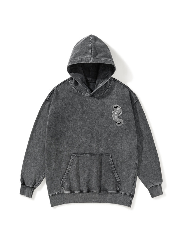 Tentacle Washed Hoodie