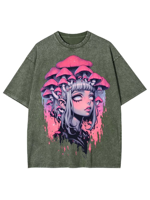 FUNGAL REVERIE WASHED TSHIRT