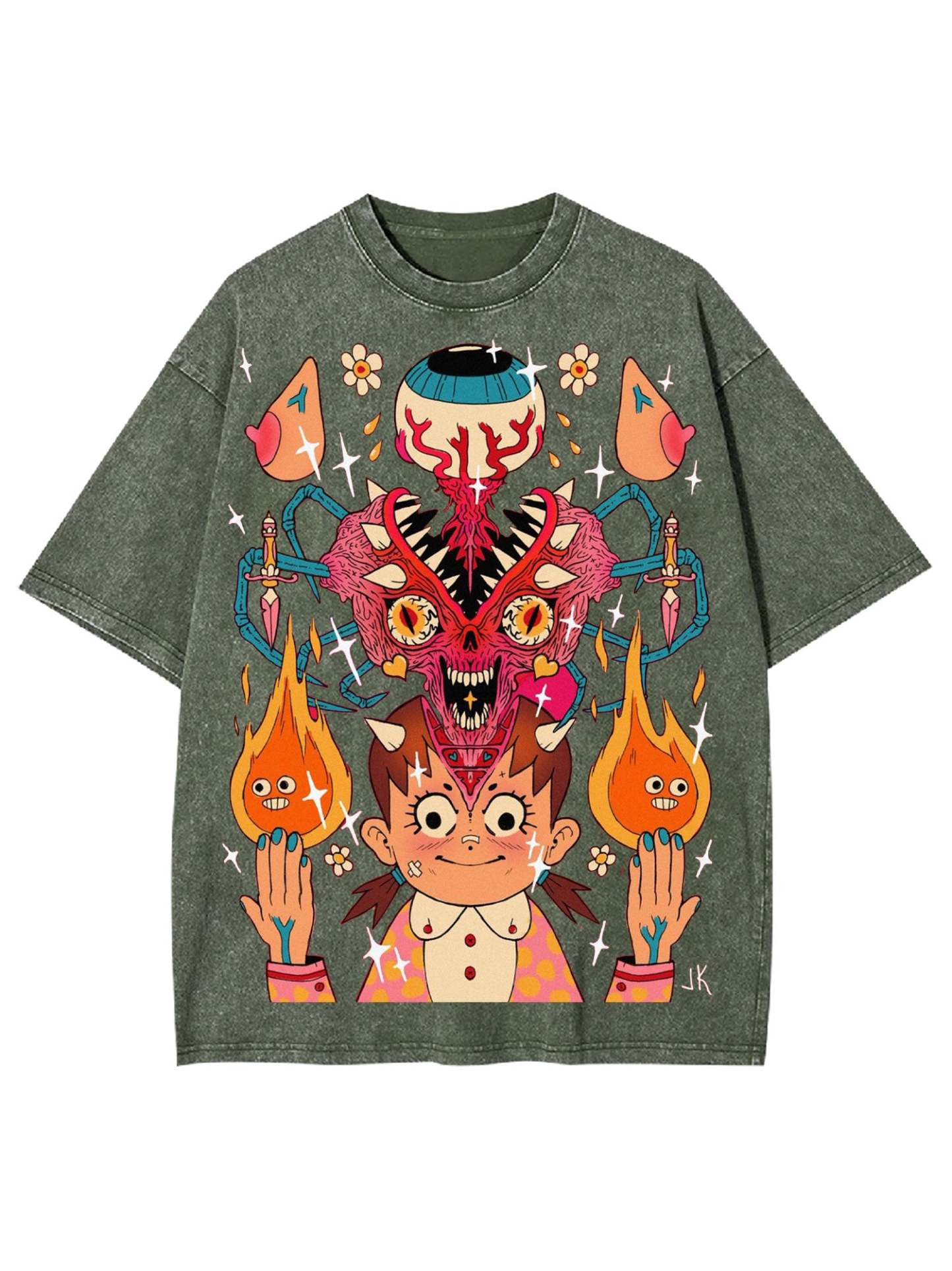 Monster Washed Tshirt