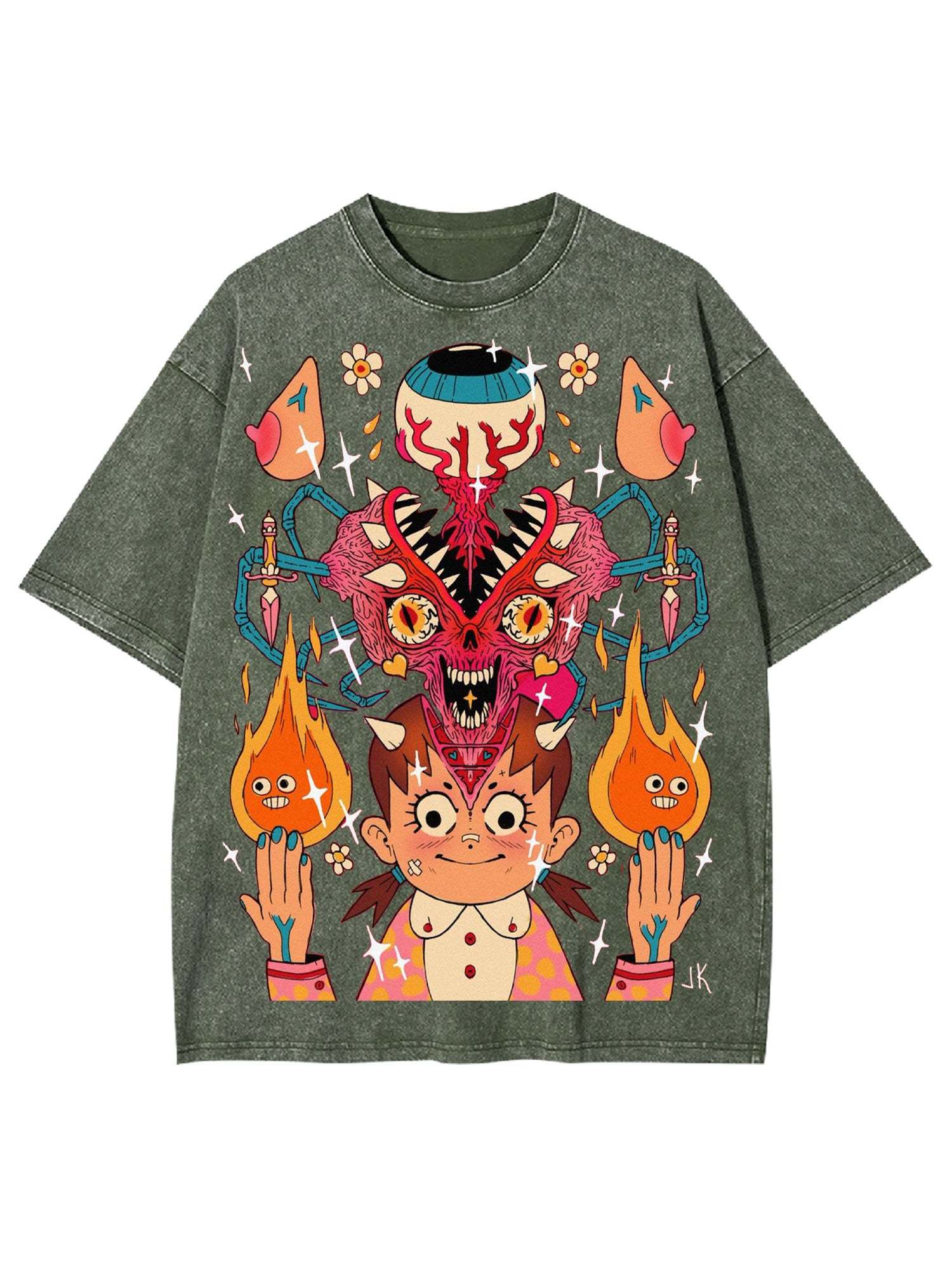 Monster Washed Tshirt