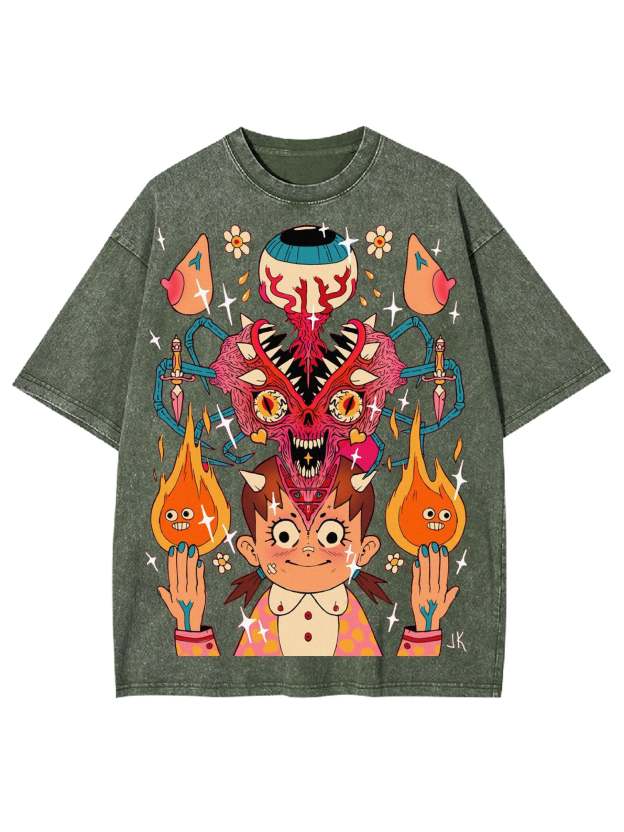 Monster Washed Tshirt