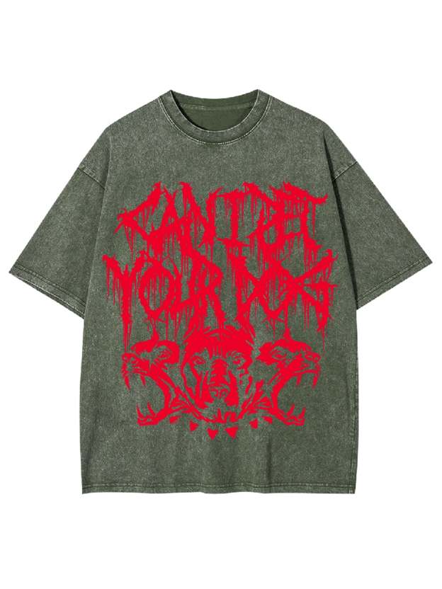 Can I Pet Your Dog Washed Tshirt