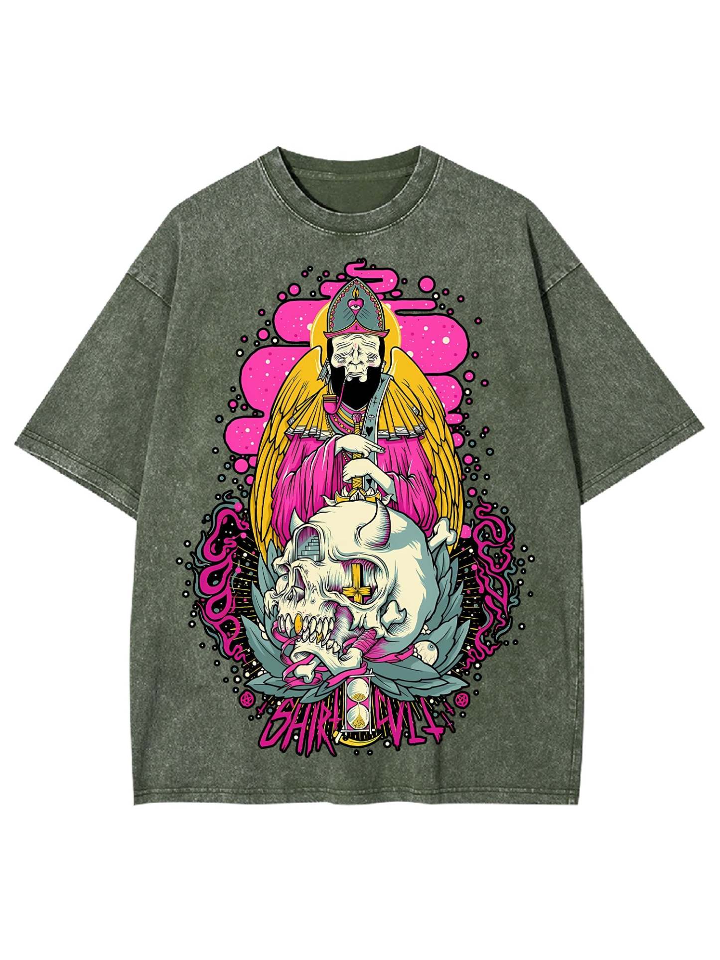 Saint Of Darkness Washed Tshirt