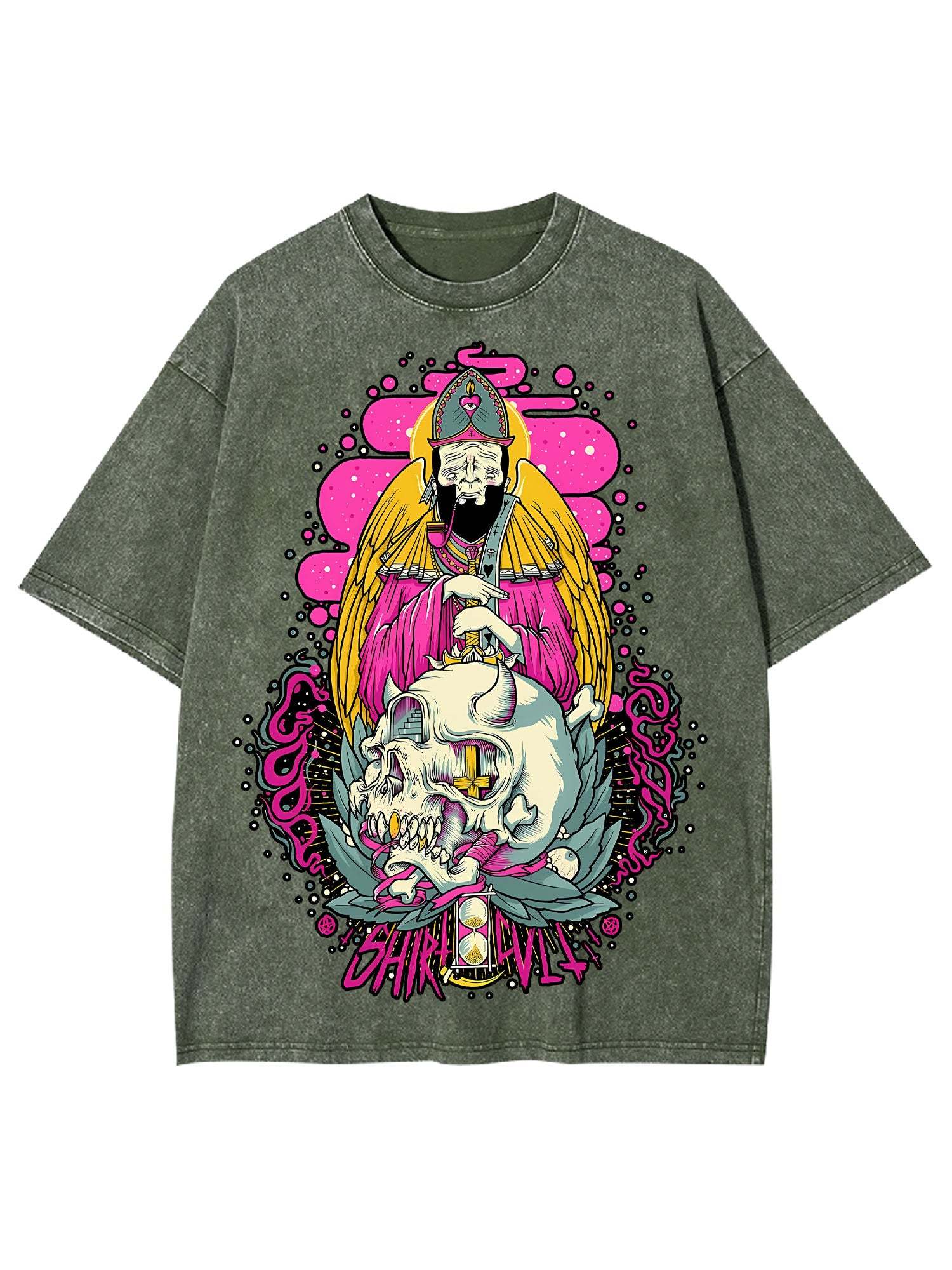 Saint Of Darkness Washed Tshirt