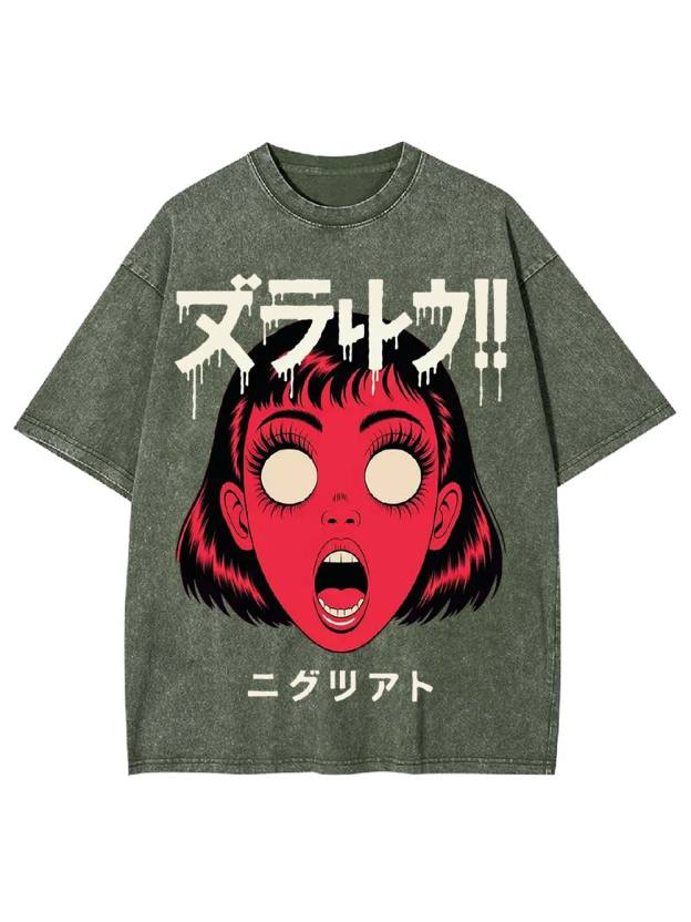 Screaming Void Washed Tshirt