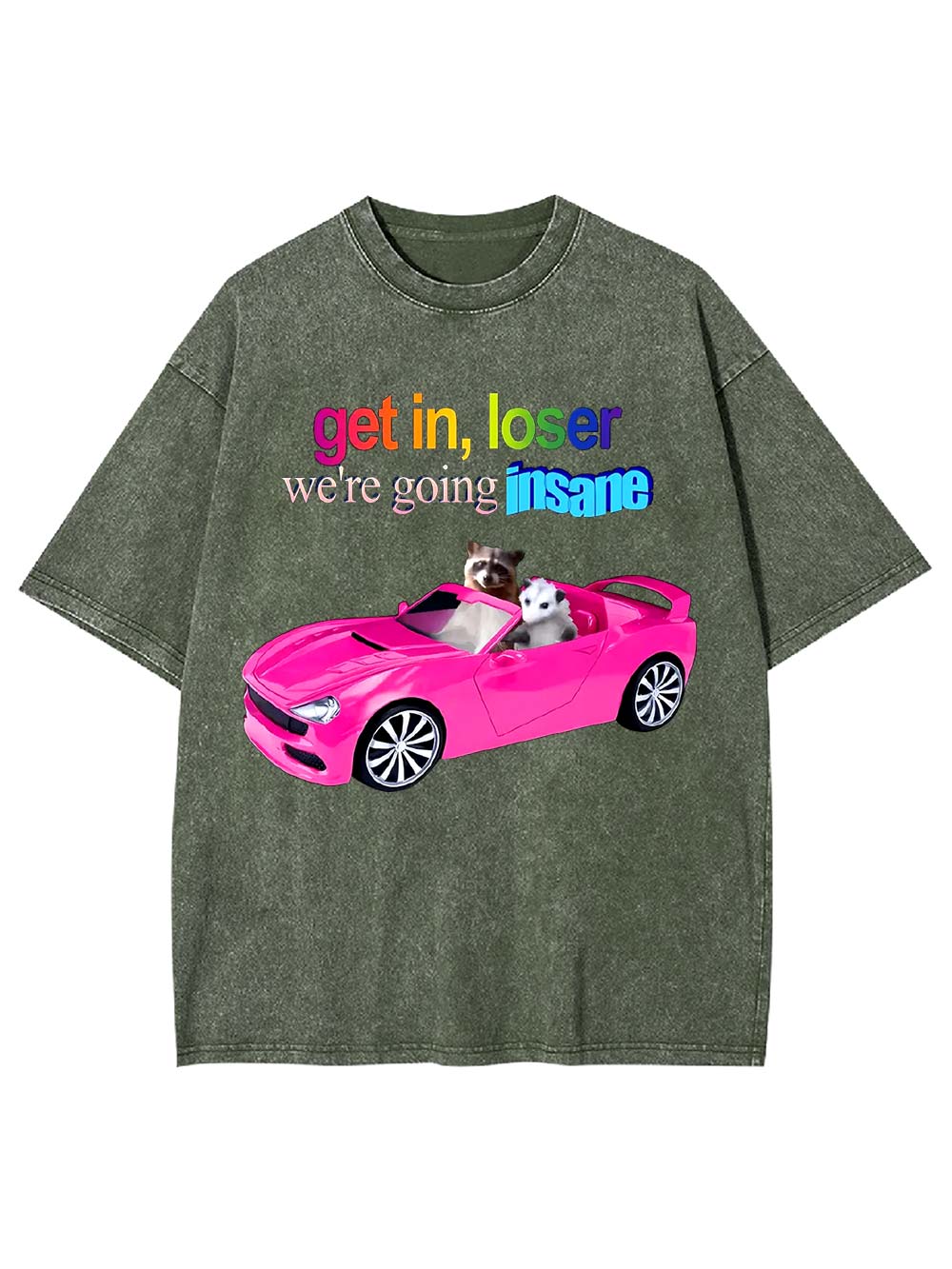 Get in, Loser Washed Tshirt