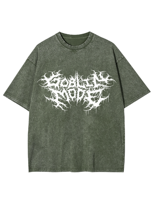 Goblin Mode Washed Tshirt