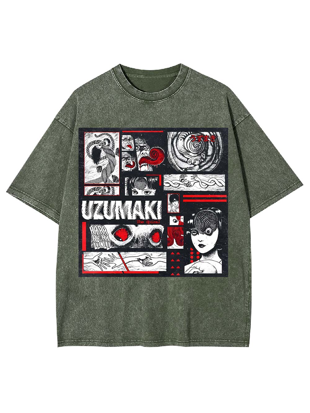 UZUMAKI WASHED TSHIRT