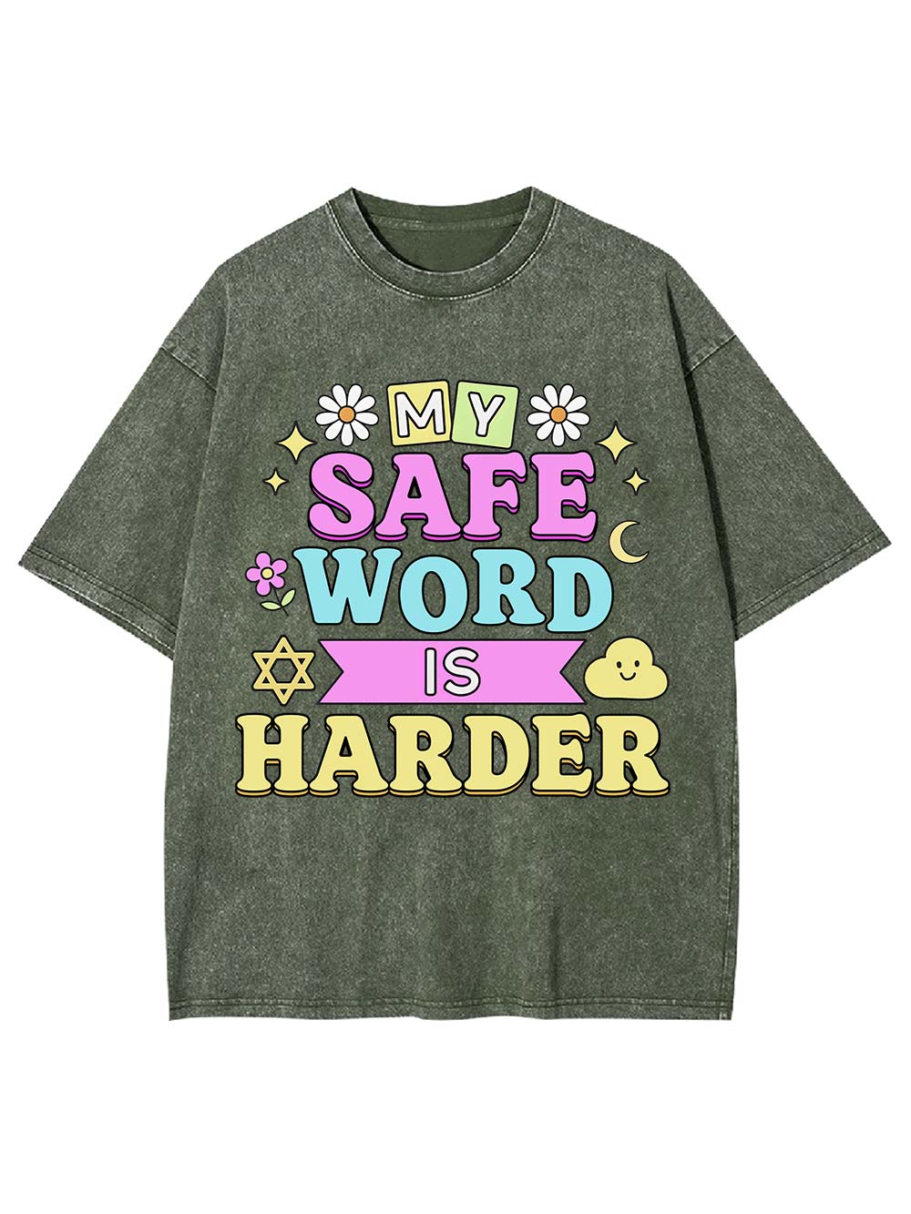 Safe Word Washed Tshirt