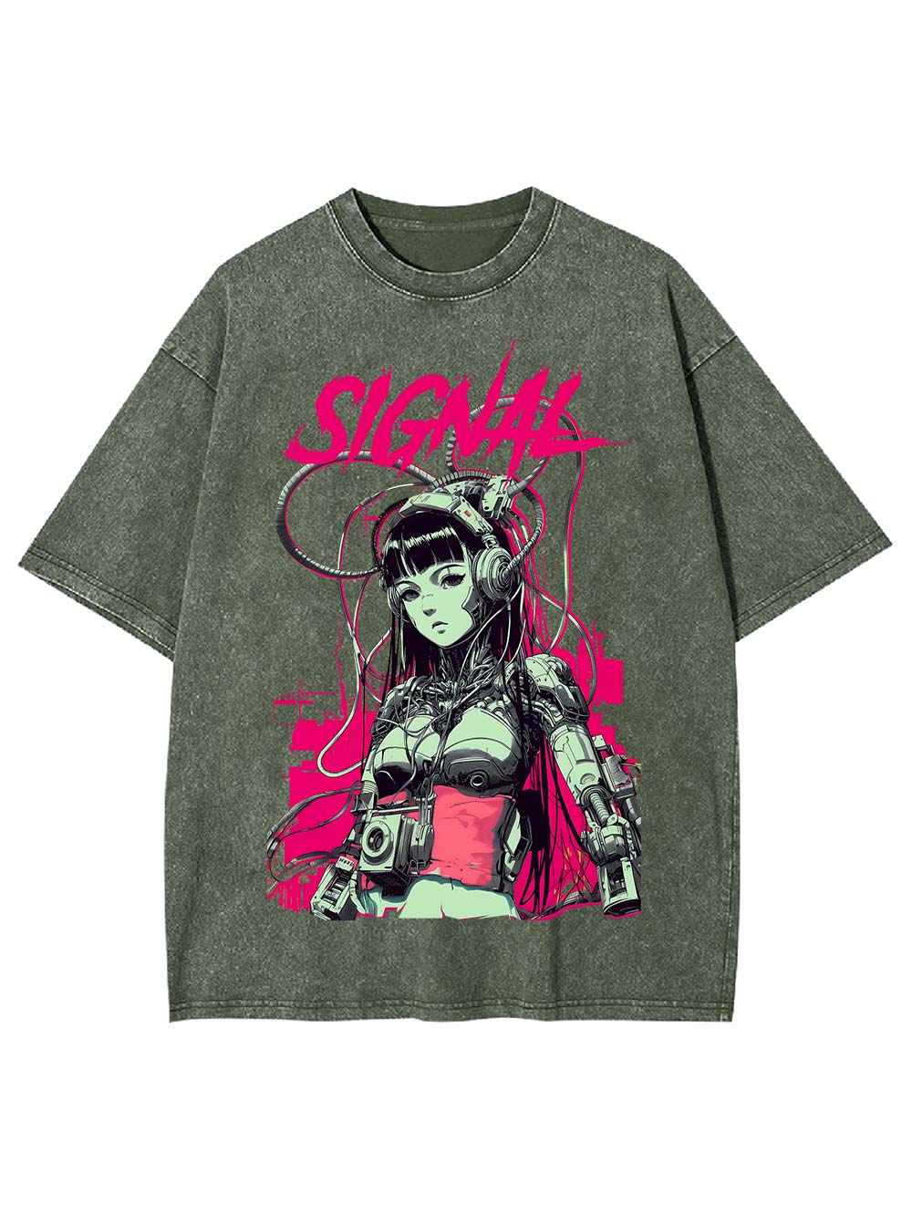 signal Washed Tshirt