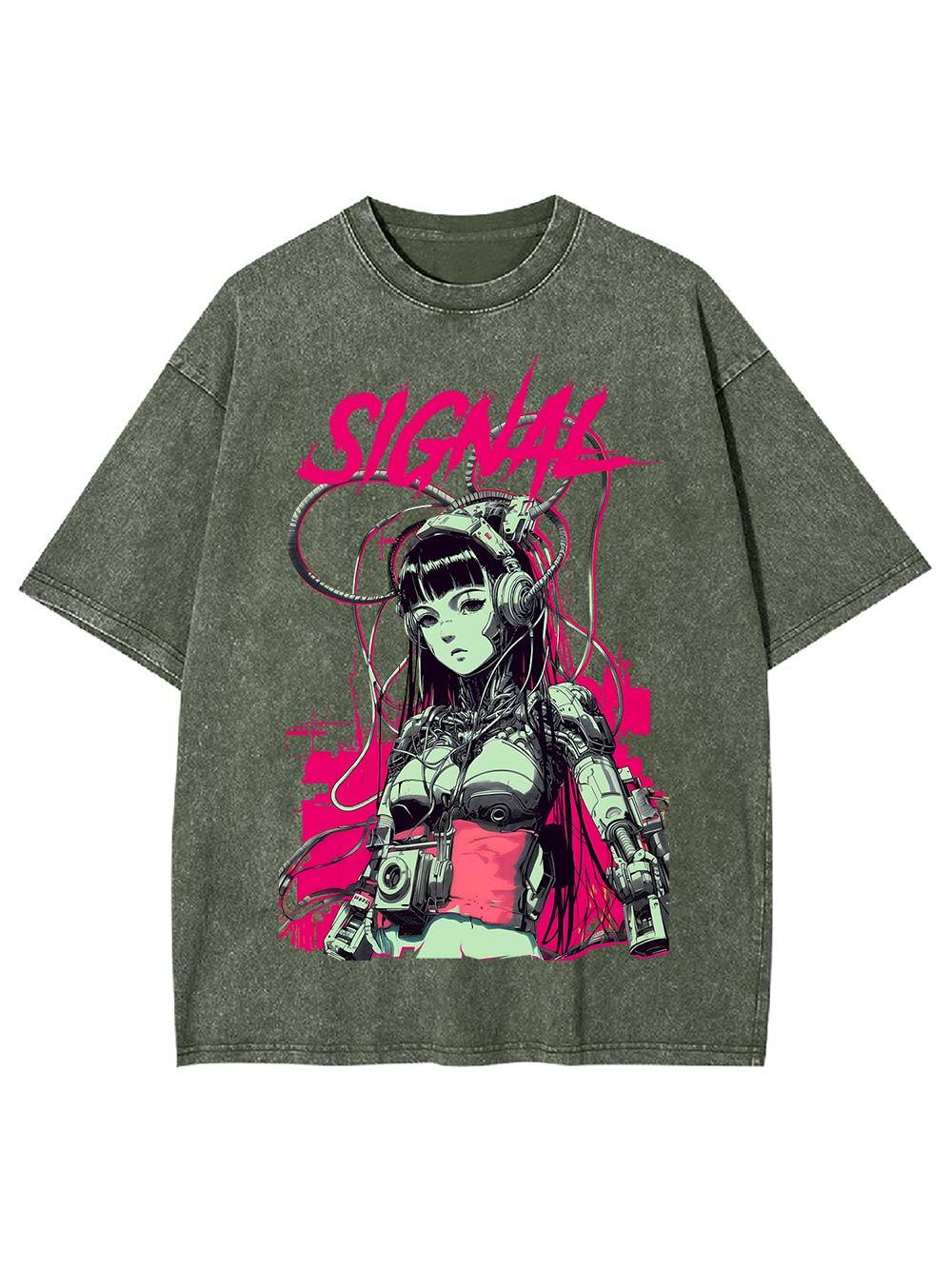 signal Washed Tshirt