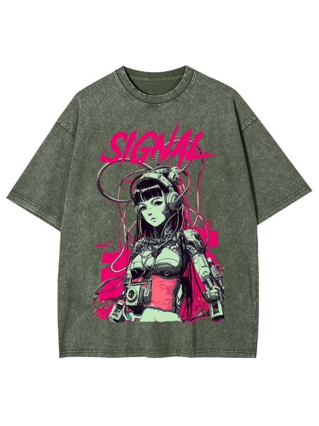 signal Washed Tshirt