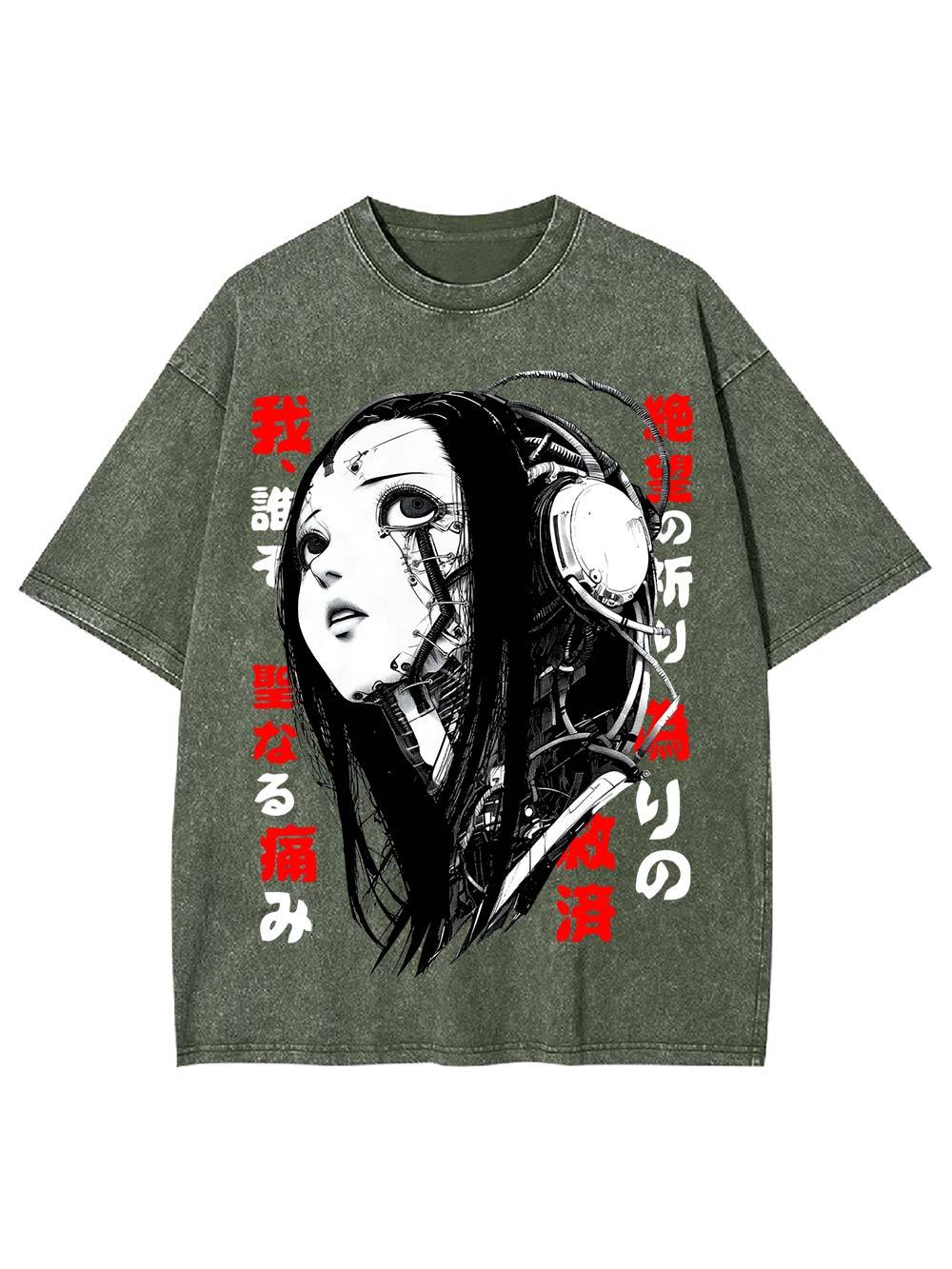 Cybernetic Despair Washed Tshirt