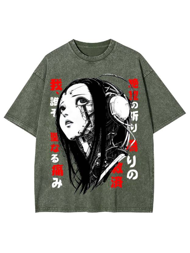 Cybernetic Despair Washed Tshirt