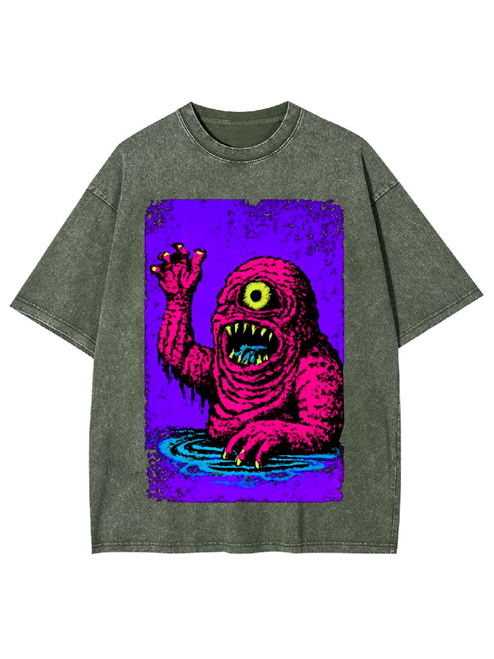Cyclopean Terror Washed Tshirt