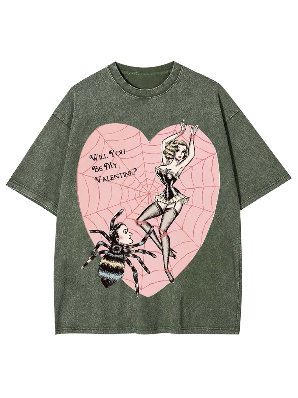 Web of Love Washed Tshirt