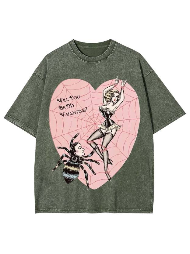 Web of Love Washed Tshirt