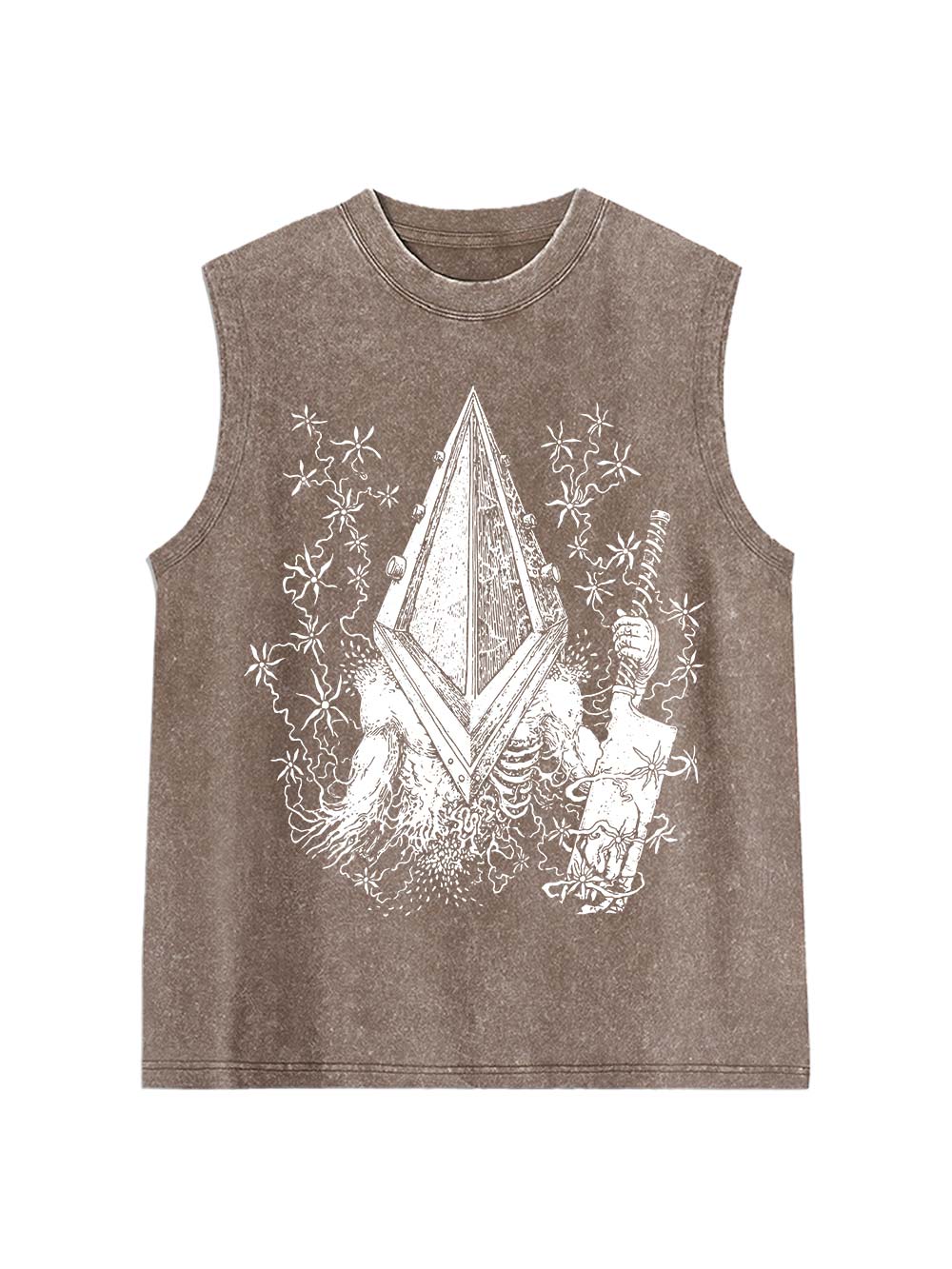 Pyramid Head Washed Tank Top
