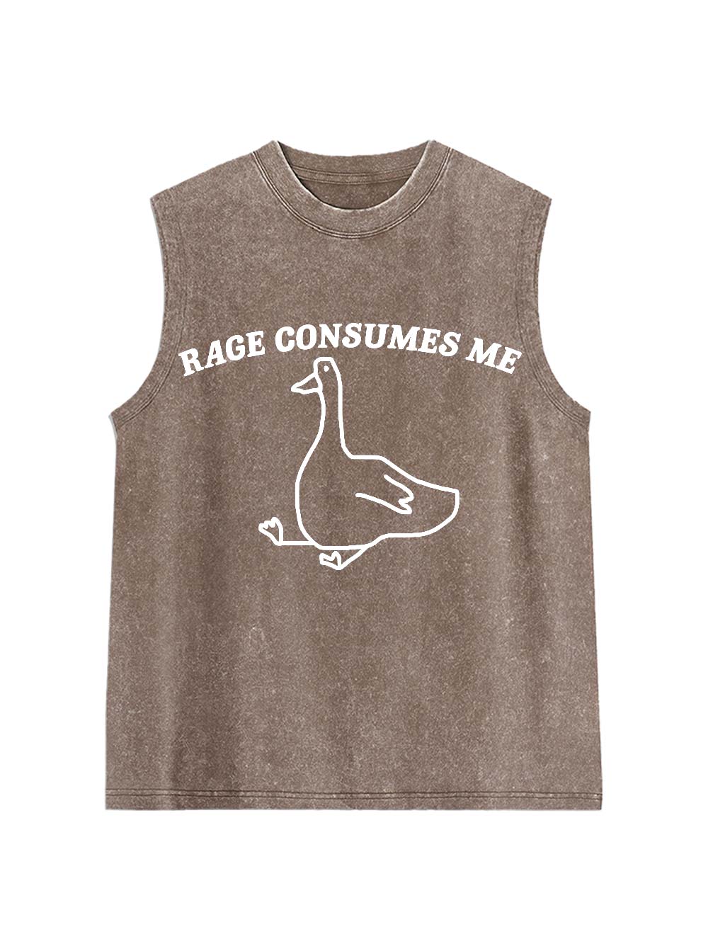 Rage Consumes Me Washed Tank Top