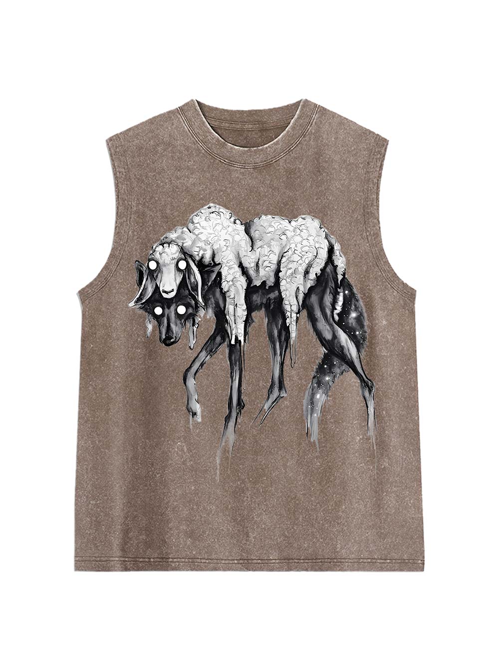 Among Sheep Washed Tank Top