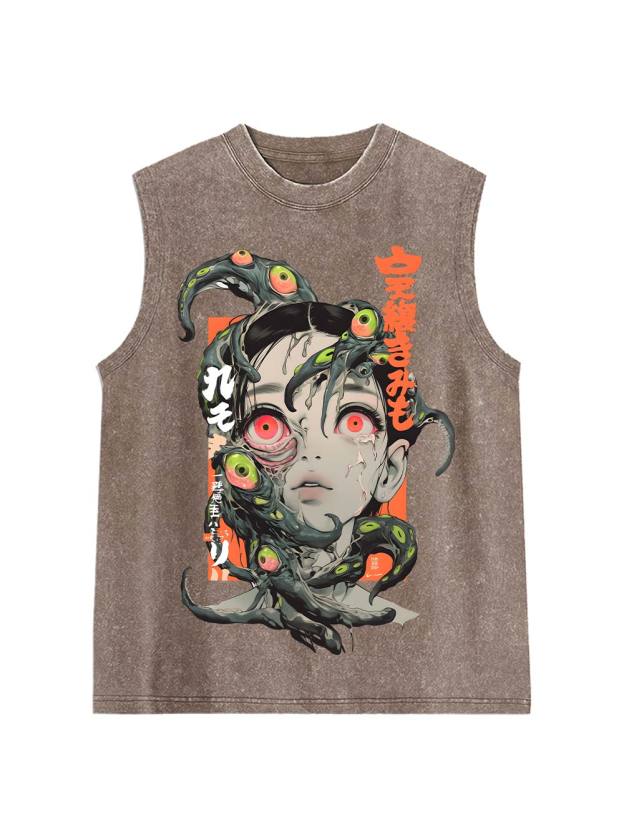 Dark Awakening Washed Tank Top