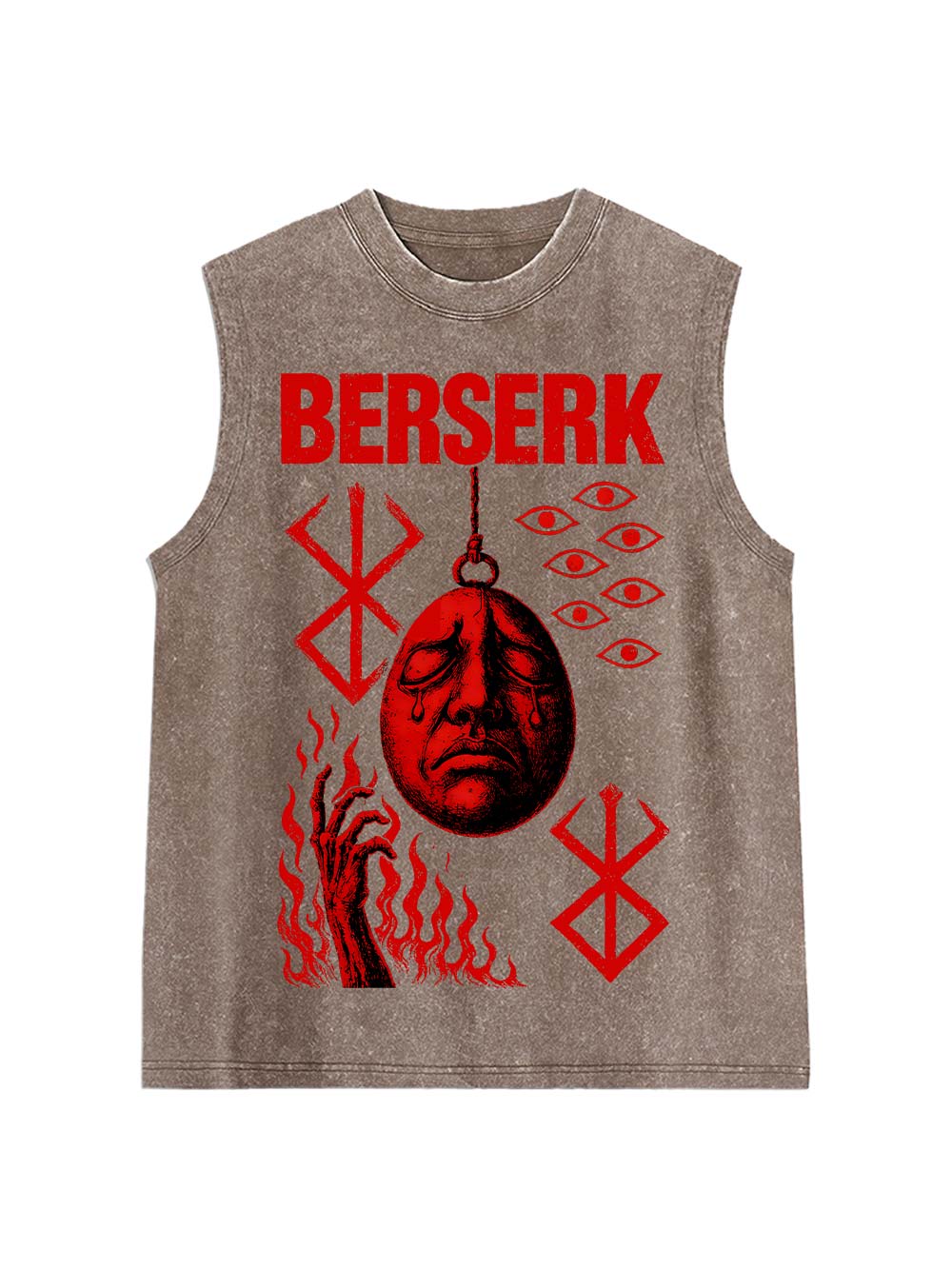 Berserk Washed Tank Top