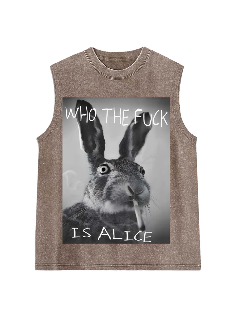 Who The Fuck Is Alice Washed Tank Top
