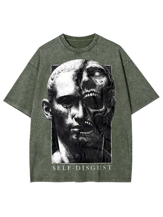 Self-Disgust Washed Tshirt