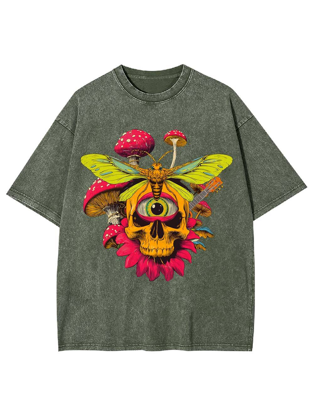 Psychedelic Visions Washed Tshirt