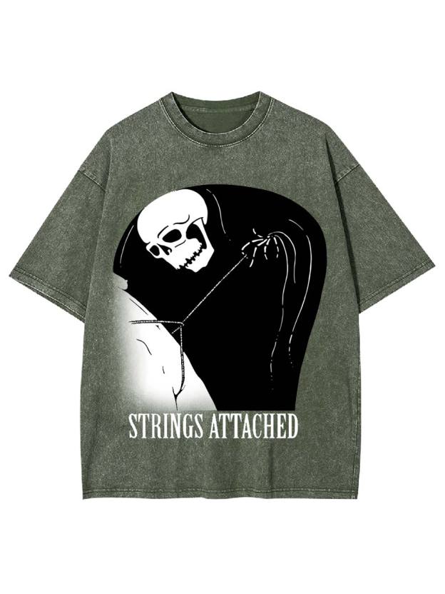 Strings Attached Washed Tshirt