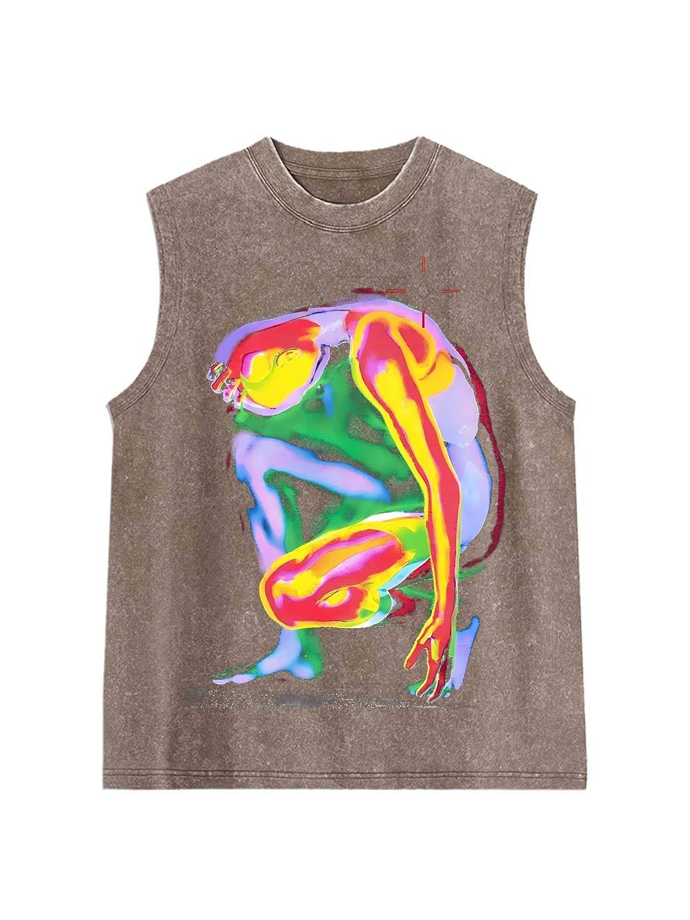 Out Of Body Washed Tank Top