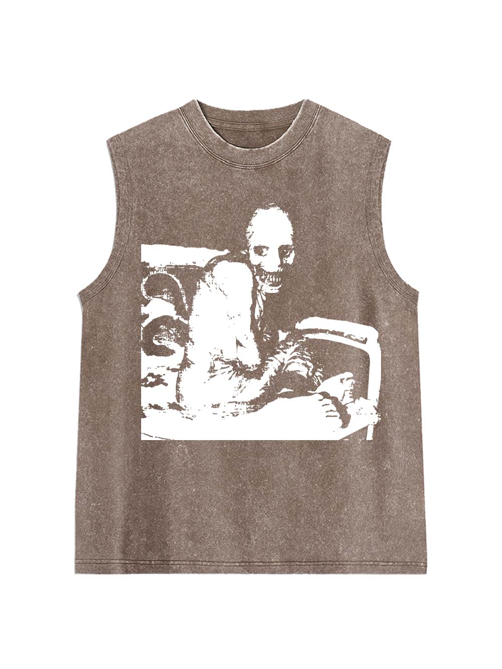 Russian sleep experiment Washed Tank Top