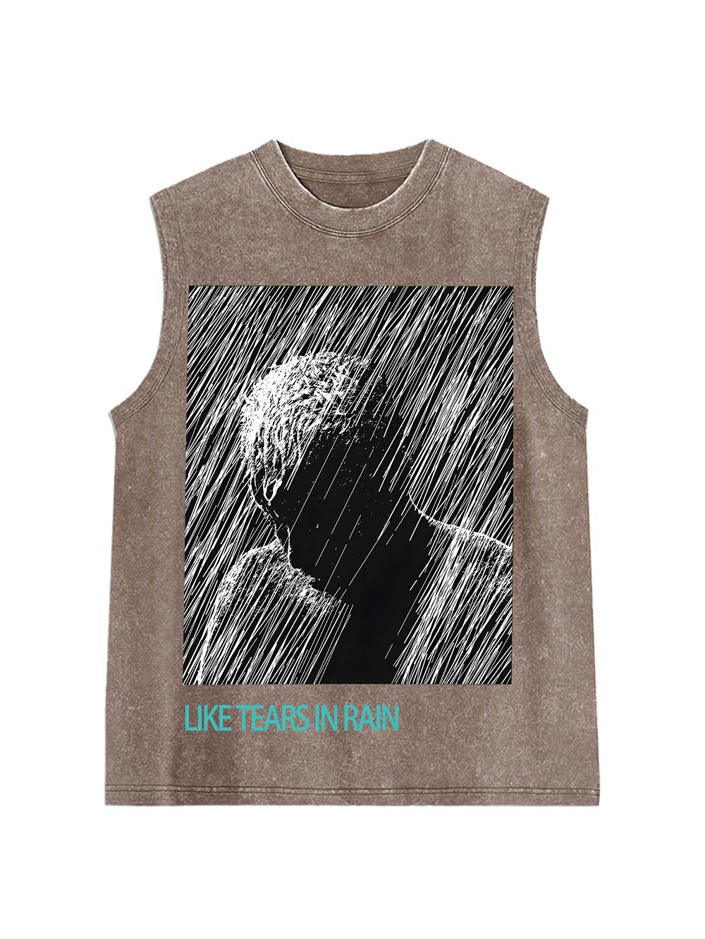 Like Tears In Rain Washed Tank Top
