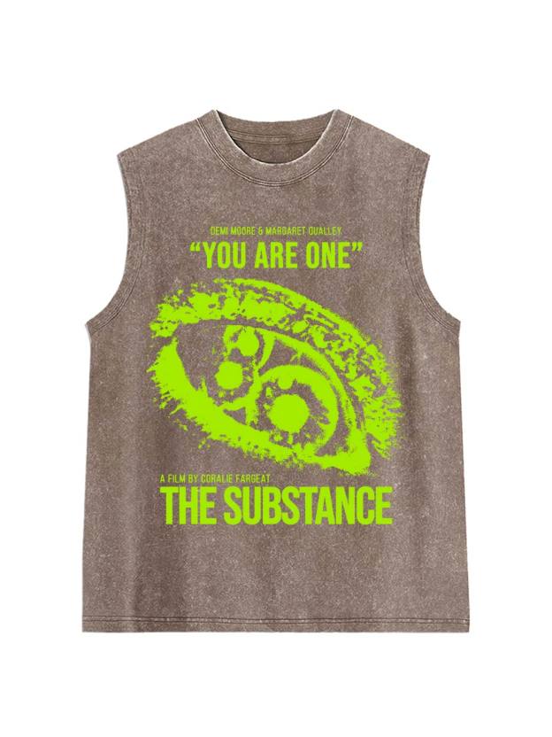 You Are One The Substance Remember Washed Tank Top