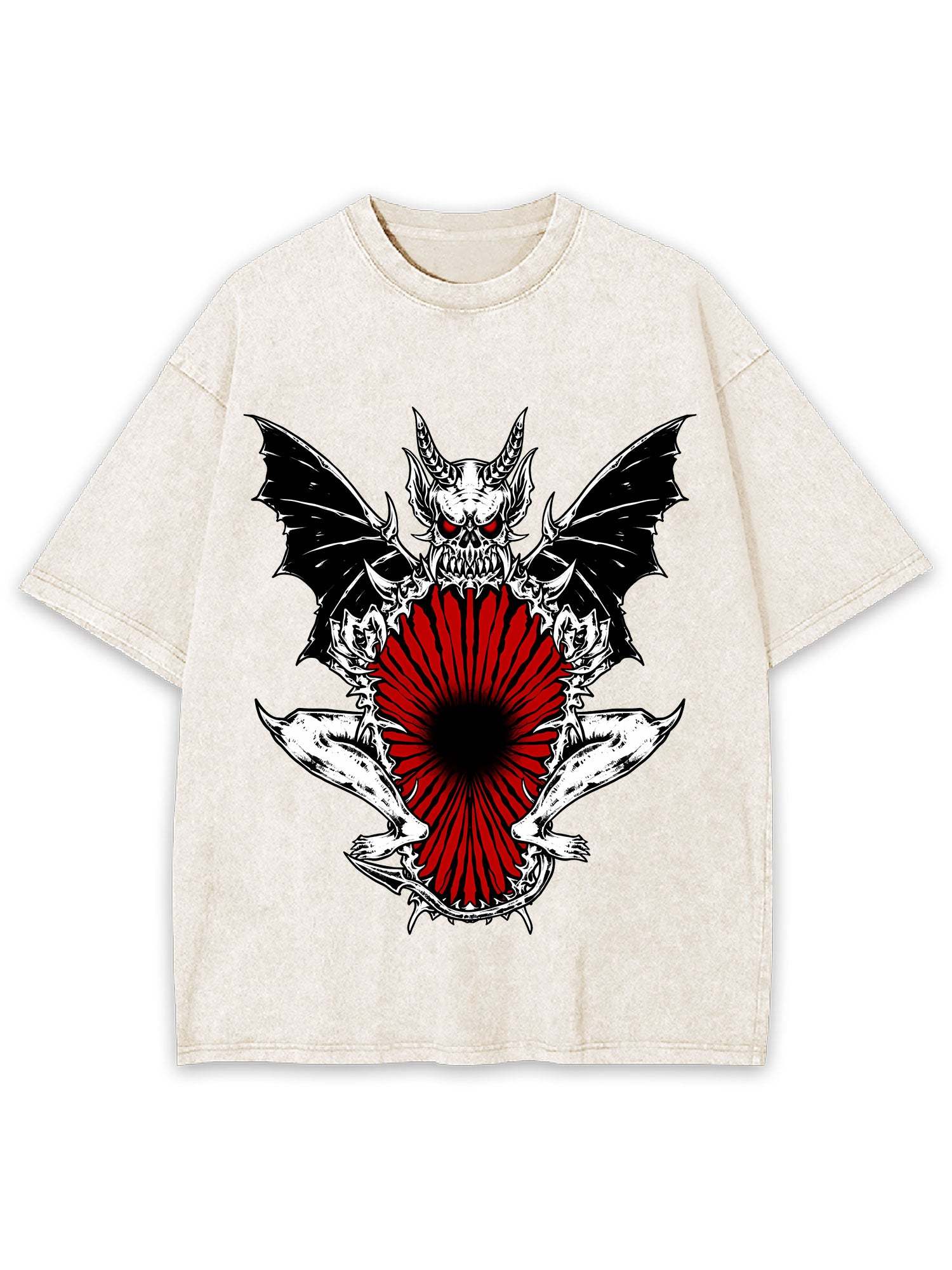Demonic Embrace Washed Tshirt