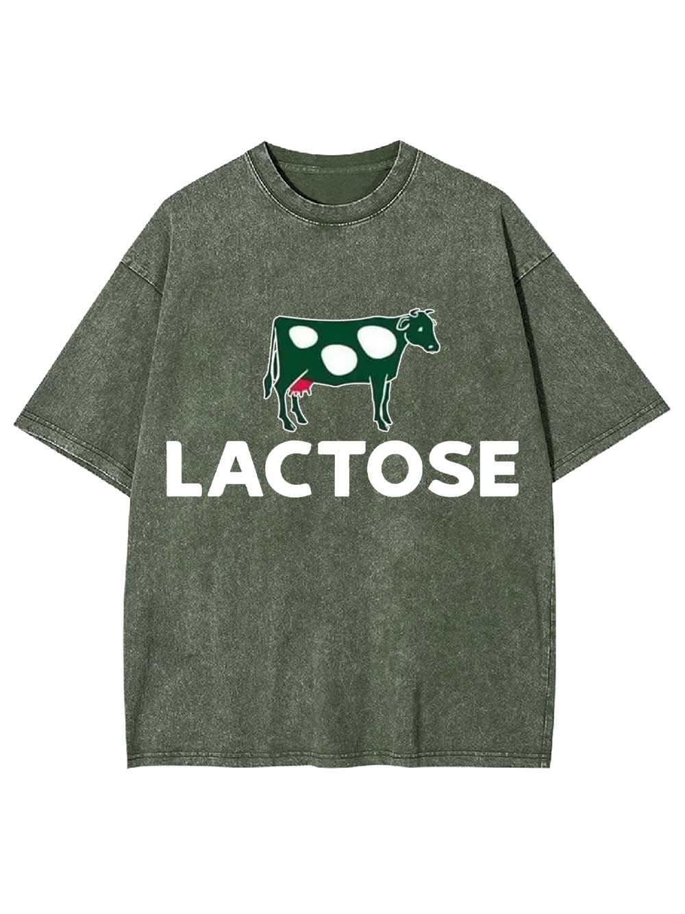 LACTOSE WASHED TSHIRT