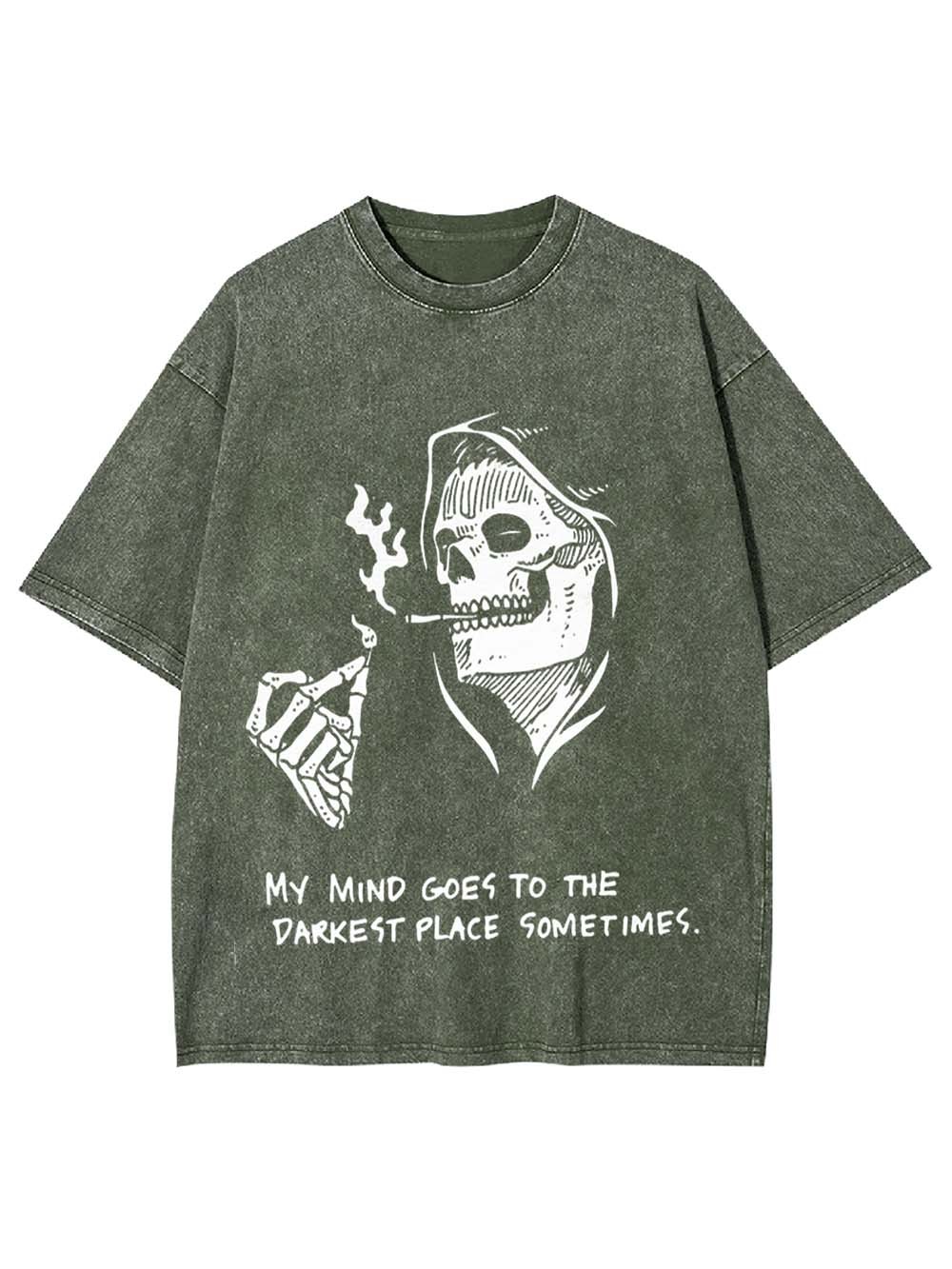 The Darkest Corners of My Mind Washed Tshirt