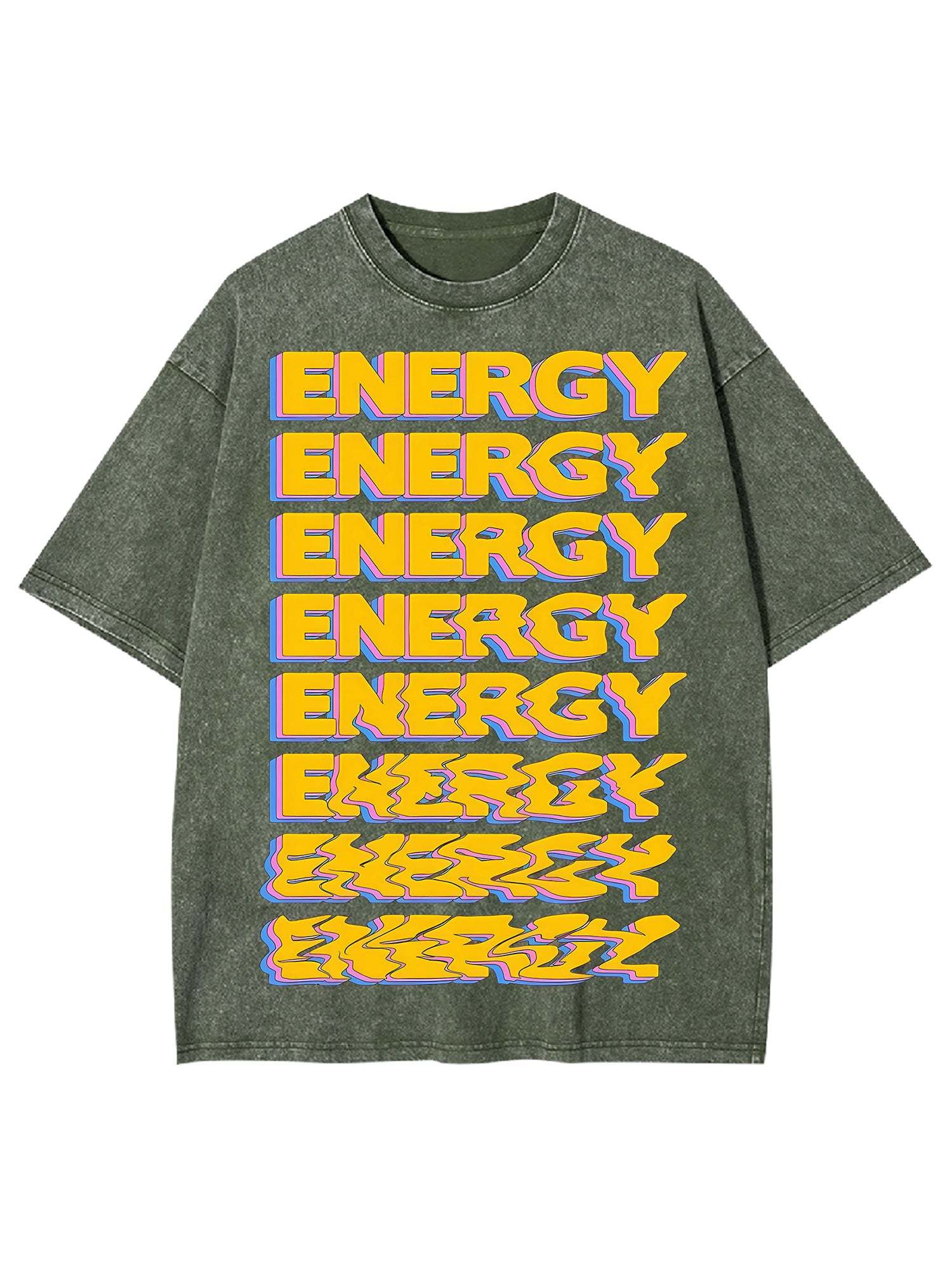 ENERGY WASHED TSHIRT