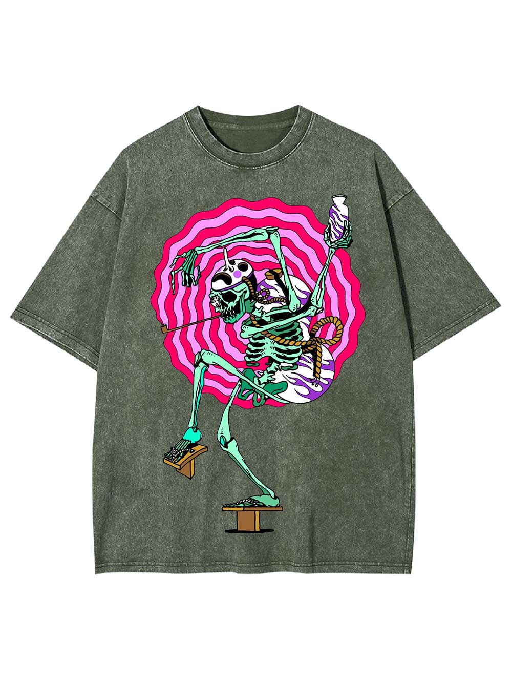 DANCING WITH THE VOID WASHED TSHIRT