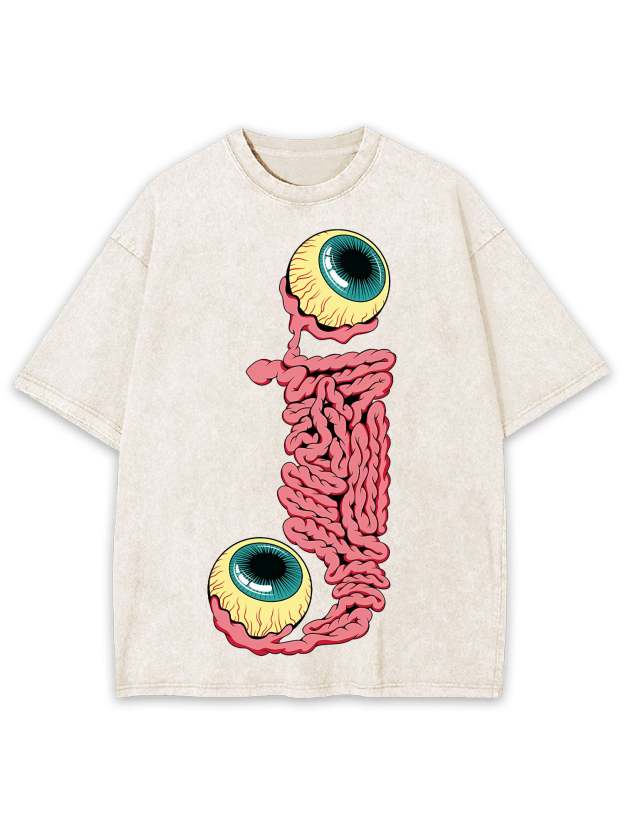 Eye Monster Washed Tshirt
