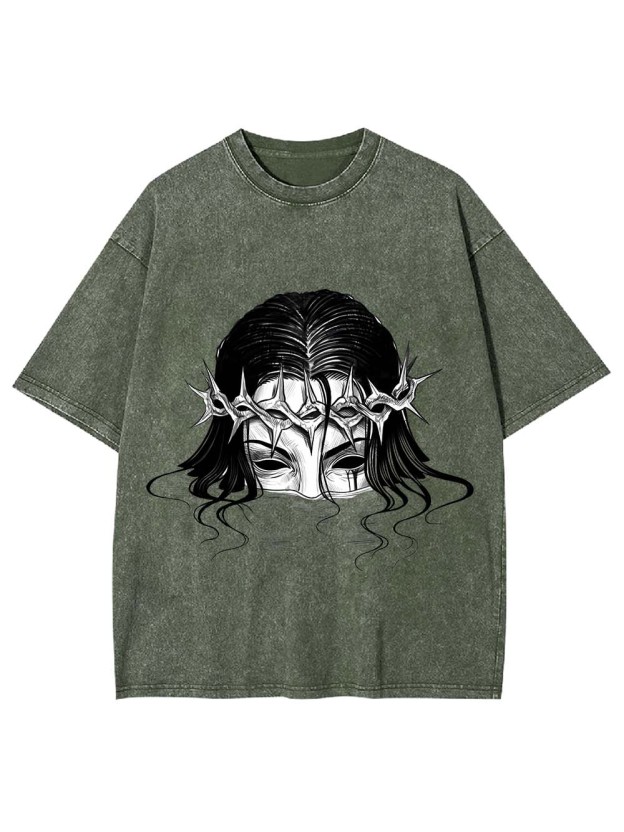 CROWN OF SILENT DESPAIR WASHED TSHIRT