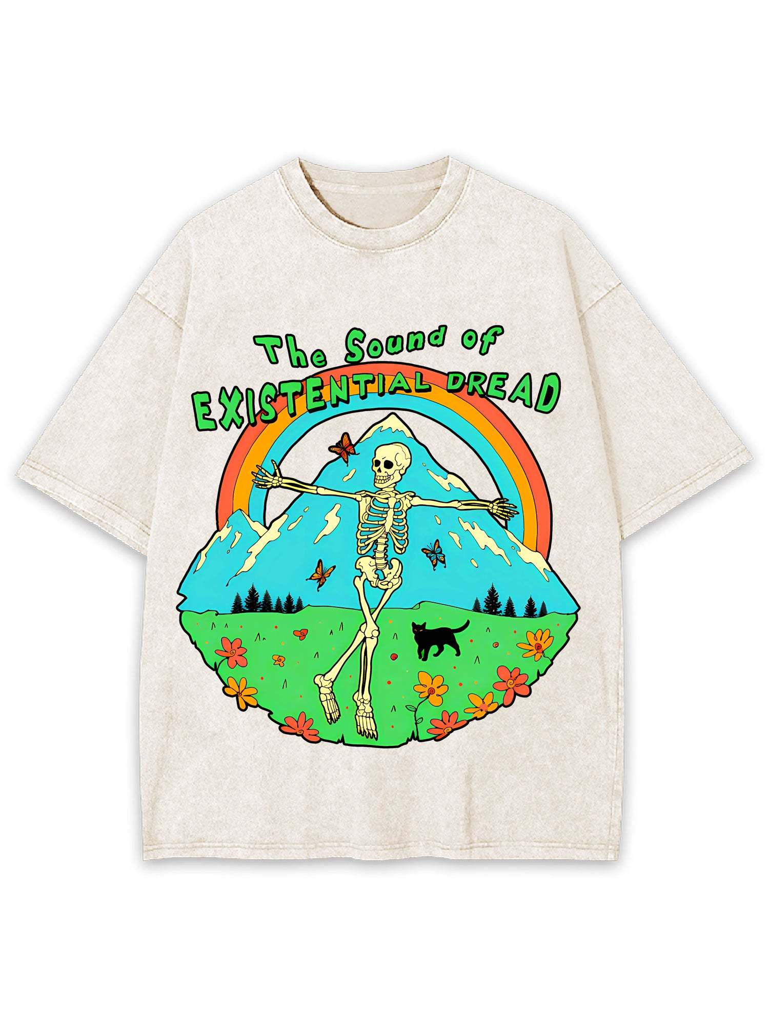 The Sound Of Existential Dread Washed Tshirt