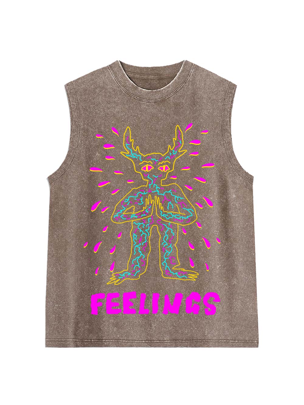 Feelings Washed Tank Top