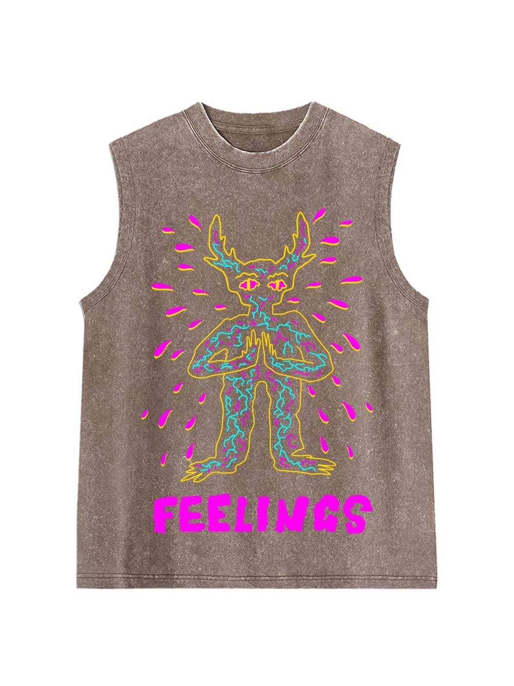 Feelings Washed Tank Top