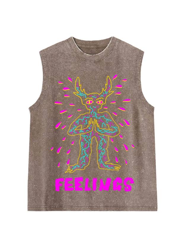 Feelings Washed Tank Top
