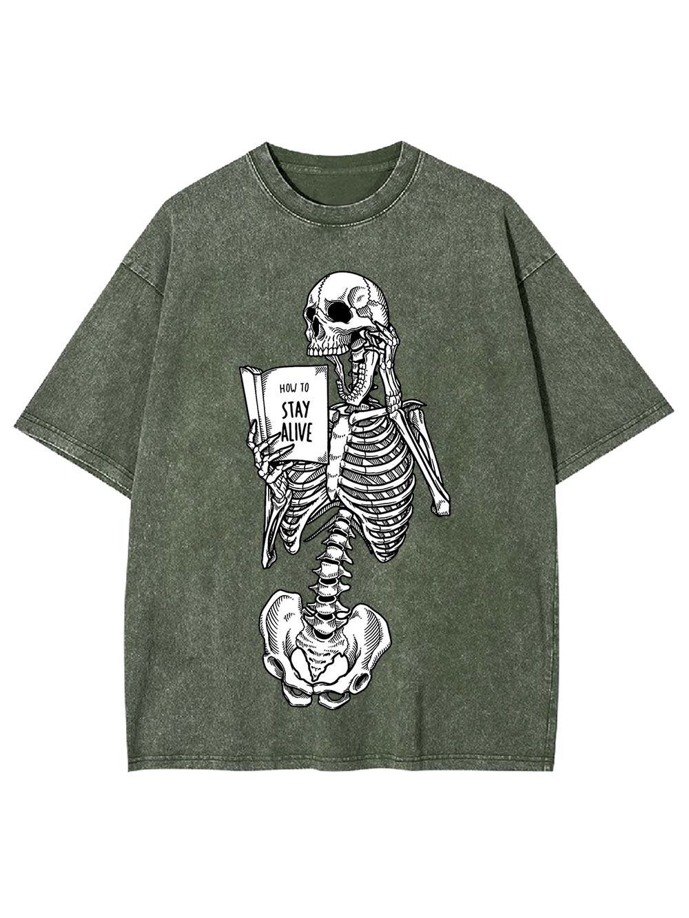 How to Stay Alive Washed Tshirt